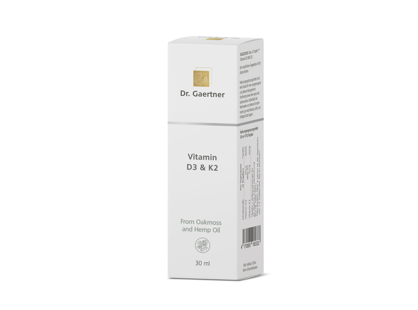 Dr. Gaertner Natürliches Vitamin D3 & K2